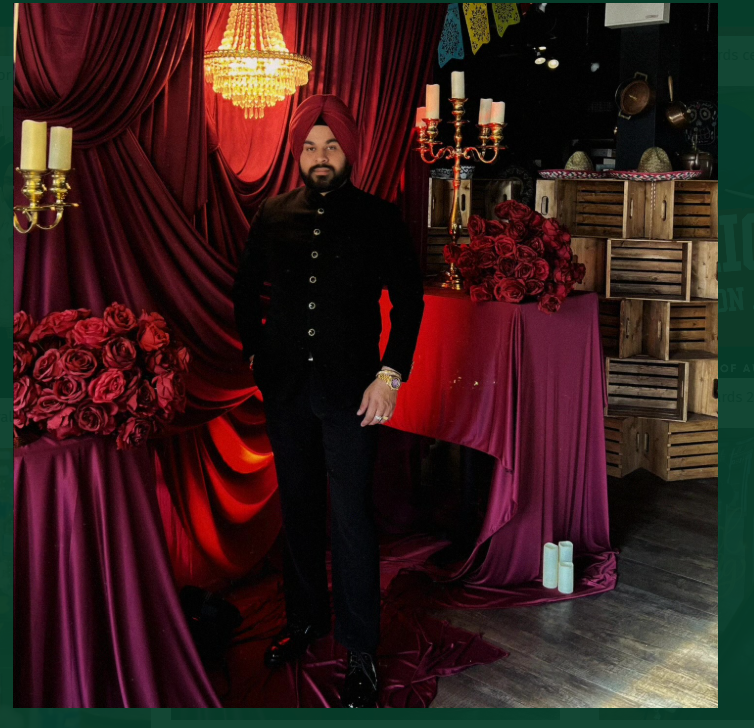 Uneet Singh, founder of Barkat Events